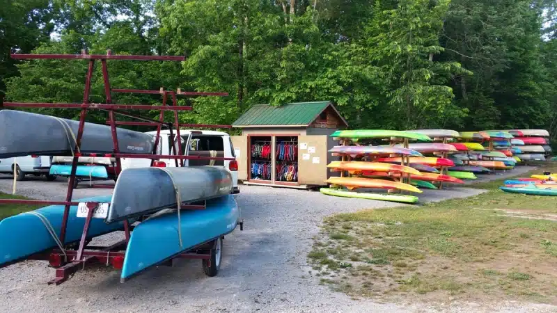 Higher Pursuits Kayak and Canoe rental operation