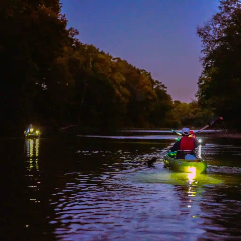 Paddling at Twilight