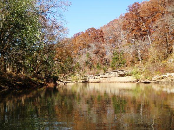 Rock Bluffs while paddling the Duck River