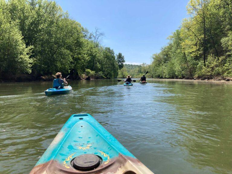 Group Enjoying a day on the River