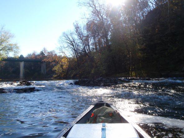 Rapids at Hardinson Mill on the Duck River